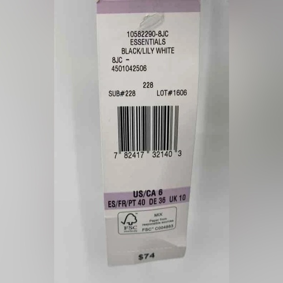 Evan Picone black label black  Blazer with White Accents - Picture 5 of 5